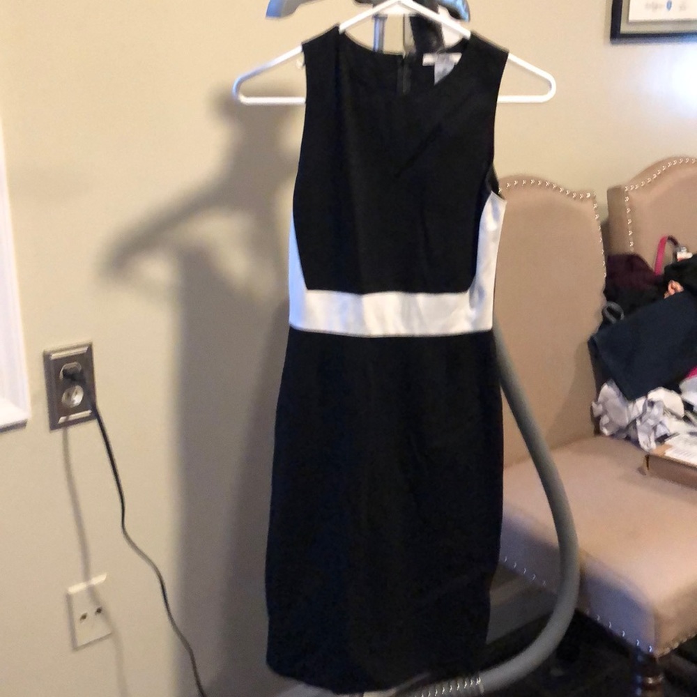 Bar lll sz small colorblock midi dress